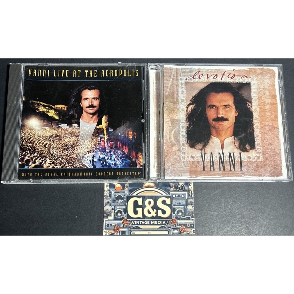 Yanni    Lot Of 2 CD's     Live At Ther Acropolis 1994 - Devotion  1997.